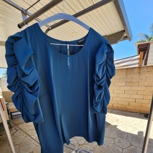 Torrid Blue Blouse